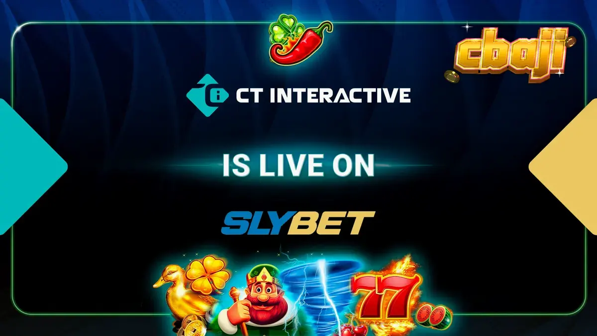 CT Interactive স্লট গেমের একটি উজ্জ্বল এবং রঙিন গ্রাফিক্স প্রদর্শন